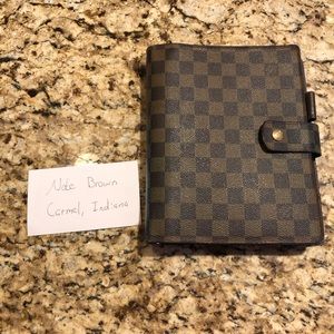 Louis Vuitton Agenda GM Damier Ebene